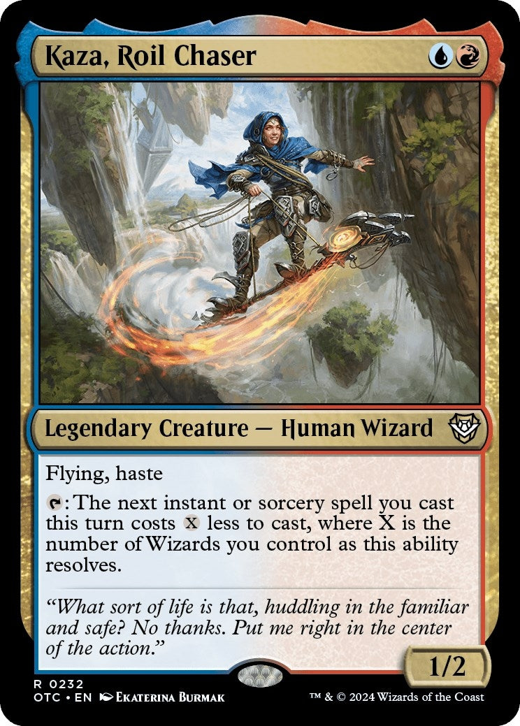 Image for Kaza, Roil Chaser (Commander: Outlaws of Thunder Junction) (232) - Magic: The Gathering