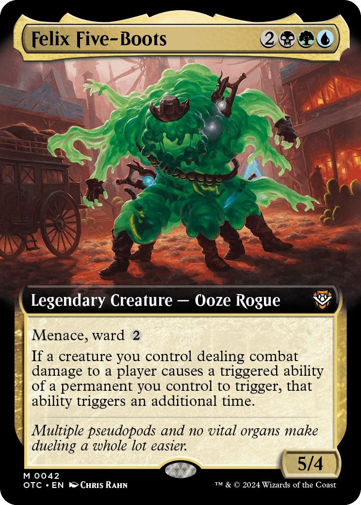 Image for Felix Five-Boots (Extended Art) (Commander: Outlaws of Thunder Junction) (42) - Magic: The Gathering