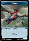 Image for Drake // Soldier (0026) Double-Sided Token (Commander: Outlaws of Thunder Junction) (5 // 26) - Magic: The Gathering