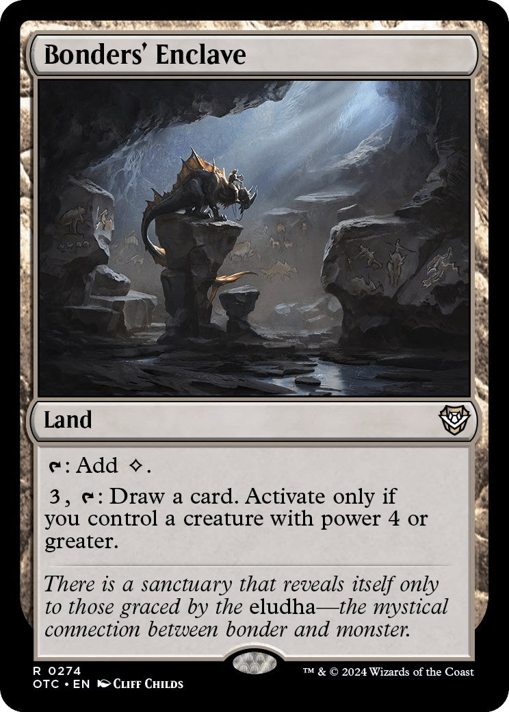 Image for Bonders' Enclave (Commander: Outlaws of Thunder Junction) (274) - Magic: The Gathering
