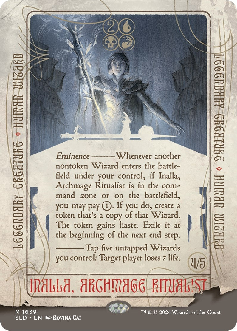 Image for Inalla, Archmage Ritualist (Secret Lair Drop Series) (1639) - Magic: The Gathering