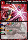 Image for EVA-02'y -Code Triple Seven- (Collaboration Booster 01: Halo of Awakening) (CB01-006) - Battle Spirits Saga