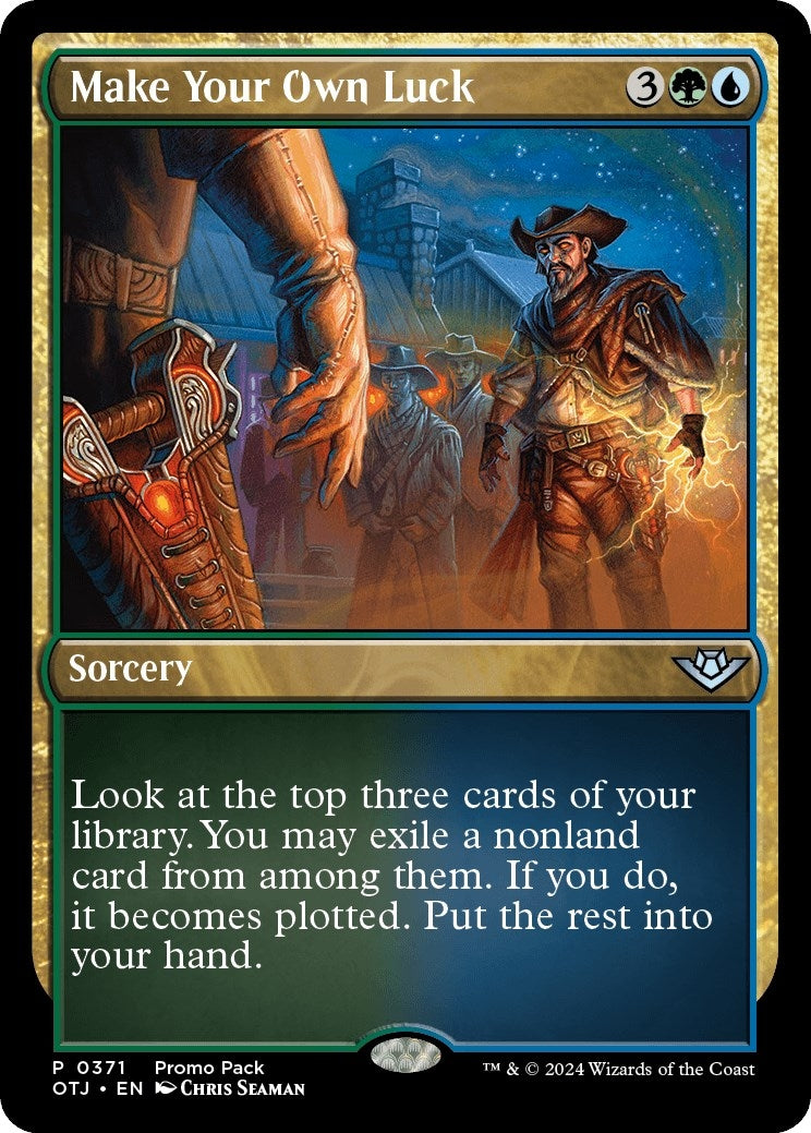 Image for Make Your Own Luck (Promo Pack: Outlaws of Thunder Junction) (371) - Magic: The Gathering