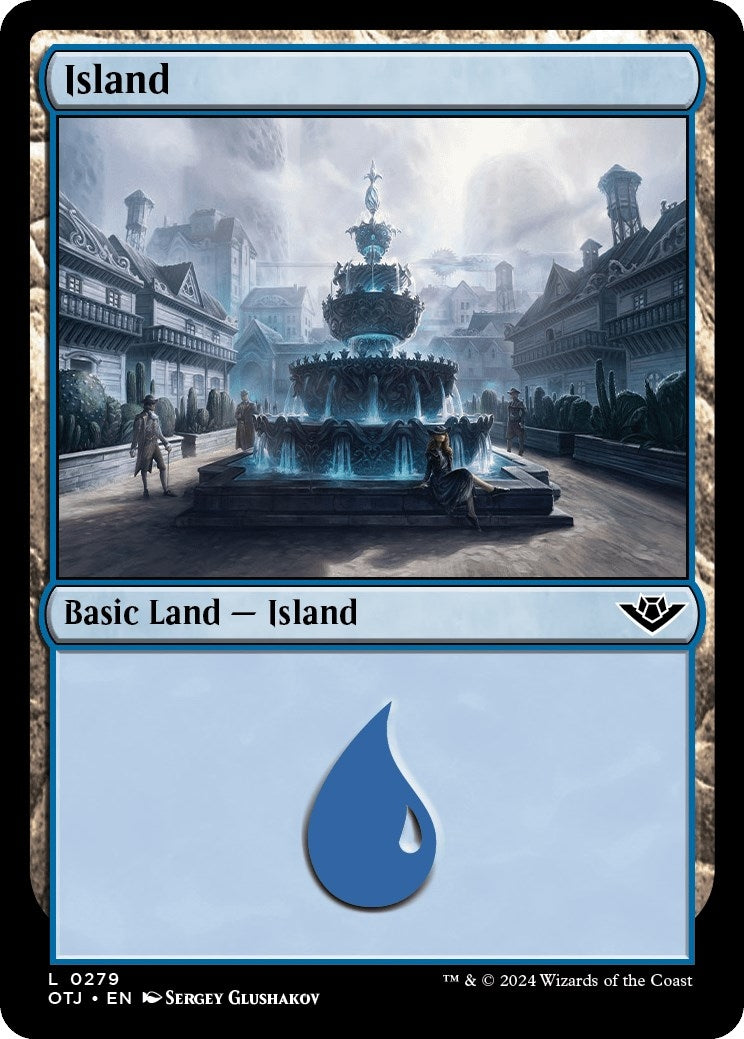 Image for Island (0279) (Outlaws of Thunder Junction) (279) - Magic: The Gathering