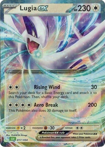 Image for Lugia ex (Jumbo Cards) (017/034) - Pokemon