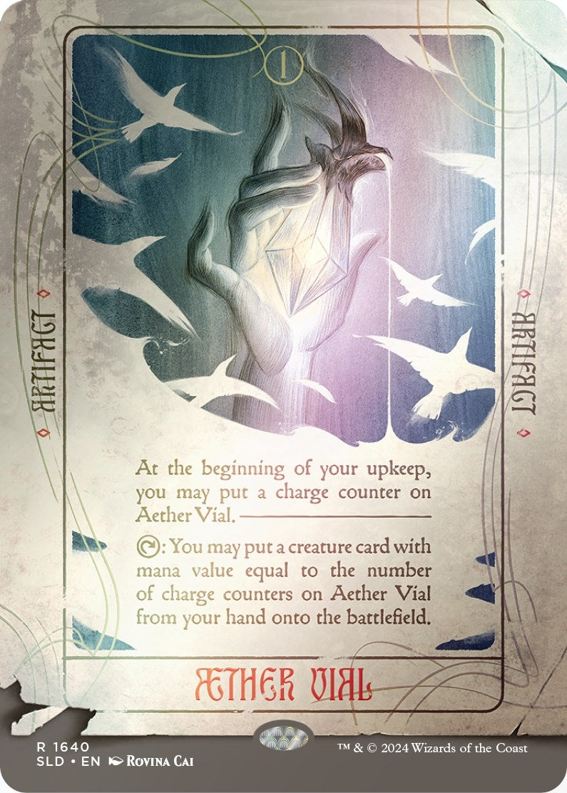 Image for Aether Vial (Rainbow Foil) (Secret Lair Drop Series) (1640) - Magic: The Gathering
