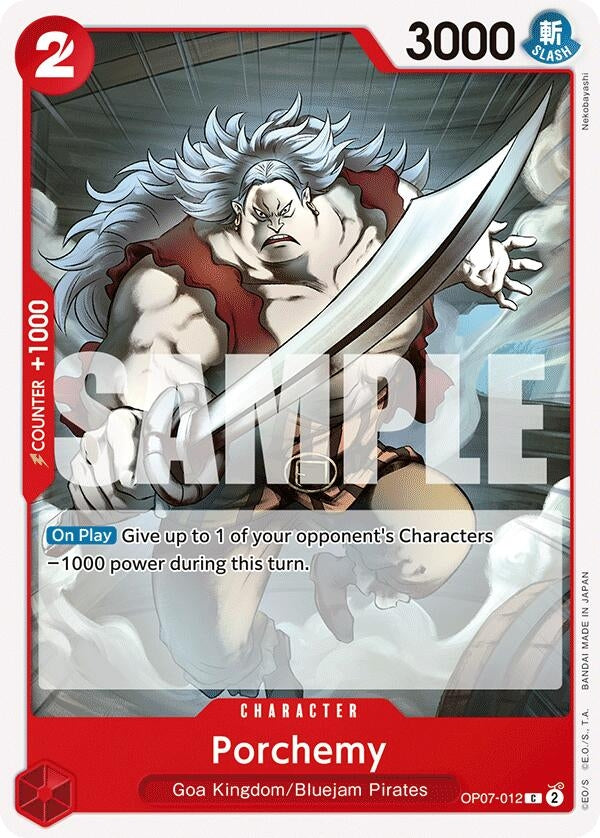 Image for Porchemy (500 Years in the Future) (OP07-012) - One Piece Card Game