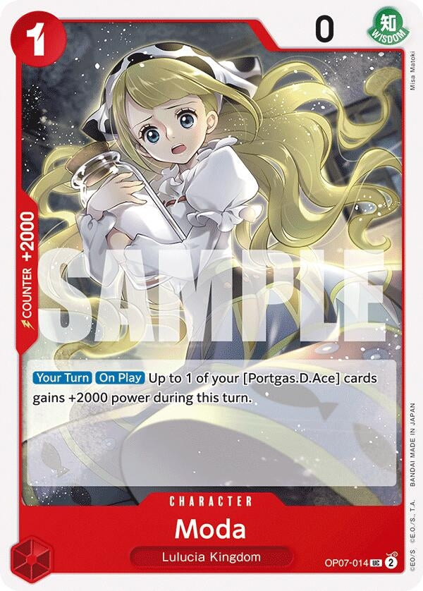 Image for Moda (500 Years in the Future) (OP07-014) - One Piece Card Game