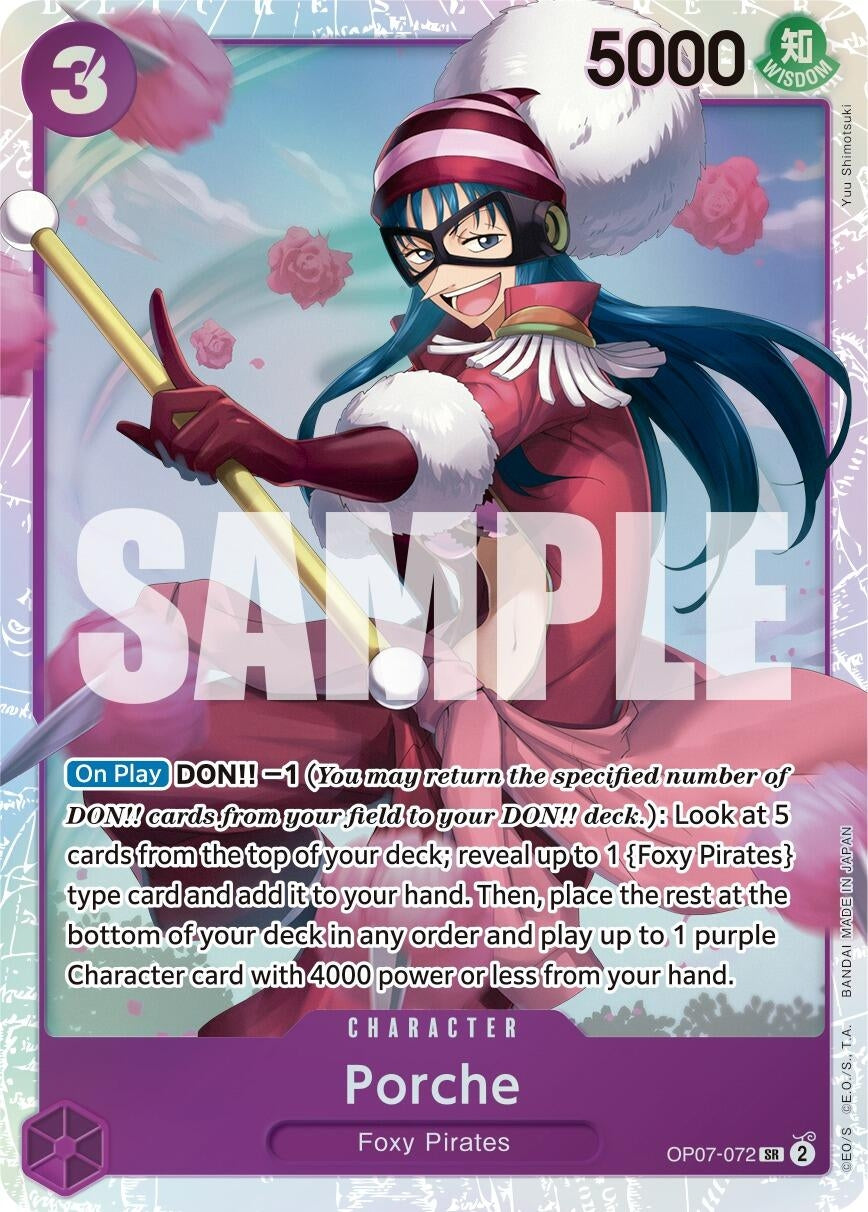 Image for Porche (500 Years in the Future) (OP07-072) - One Piece Card Game