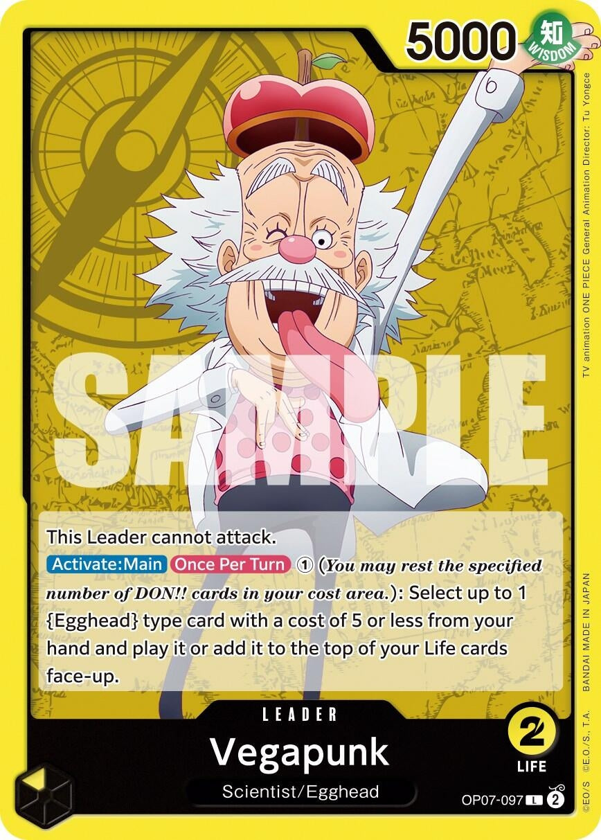 Image for Vegapunk (500 Years in the Future) (OP07-097) - One Piece Card Game