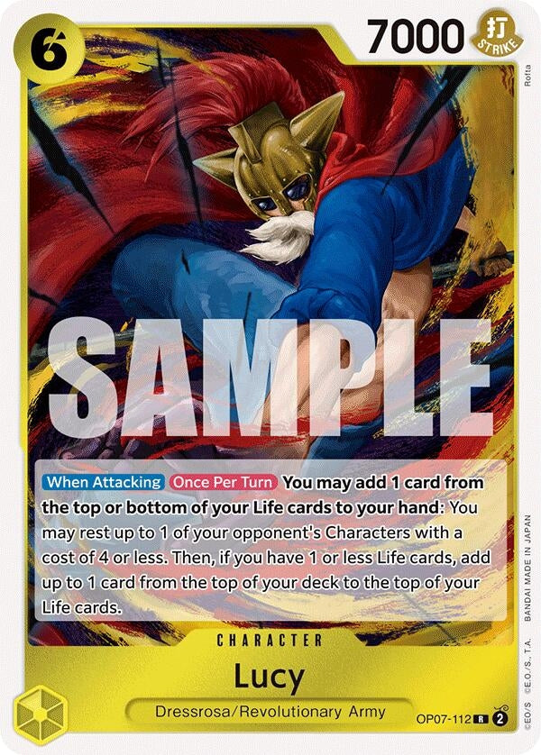 Image for Lucy (500 Years in the Future) (OP07-112) - One Piece Card Game