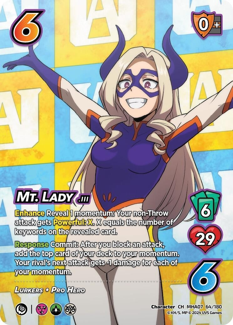 Image for Mt. Lady (UniVersus: My Hero Academia: Girl Power) (64/180) - UniVersus