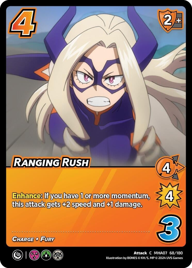 Image for Ranging Rush (UniVersus: My Hero Academia: Girl Power) (68/180) - UniVersus