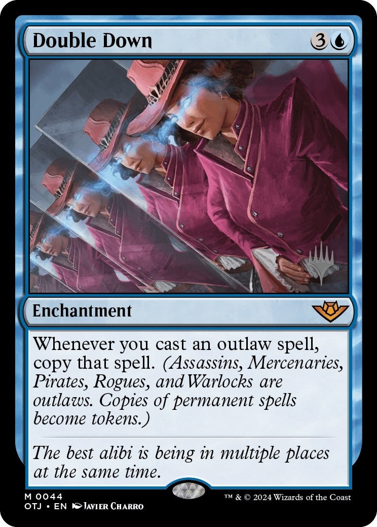 Image for Double Down (Promo Pack: Outlaws of Thunder Junction) (44) - Magic: The Gathering
