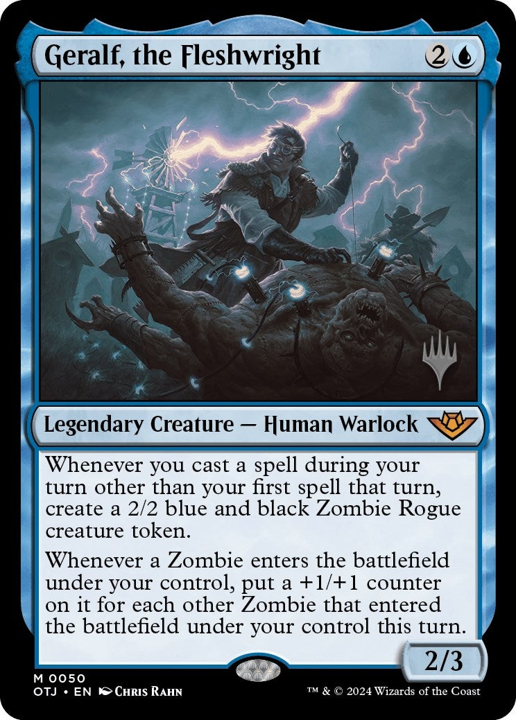 Image for Geralf, the Fleshwright (Promo Pack: Outlaws of Thunder Junction) (50) - Magic: The Gathering