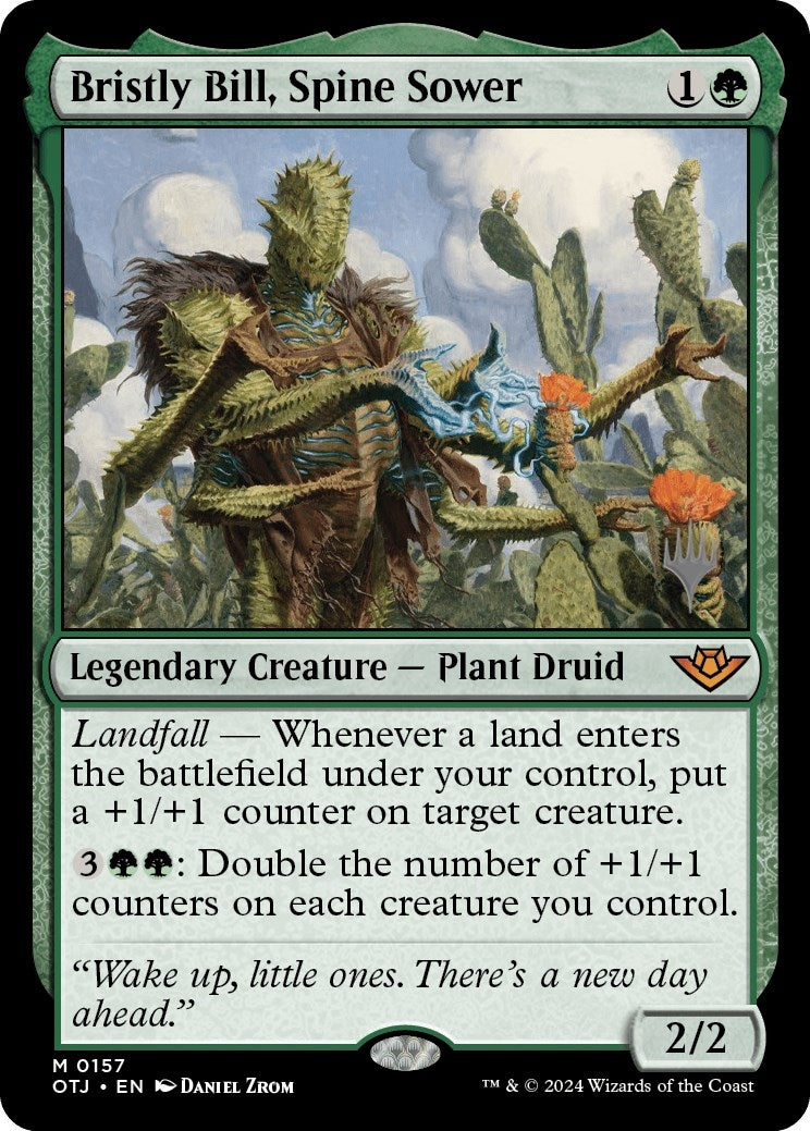 Image for Bristly Bill, Spine Sower (Promo Pack: Outlaws of Thunder Junction) (157) - Magic: The Gathering
