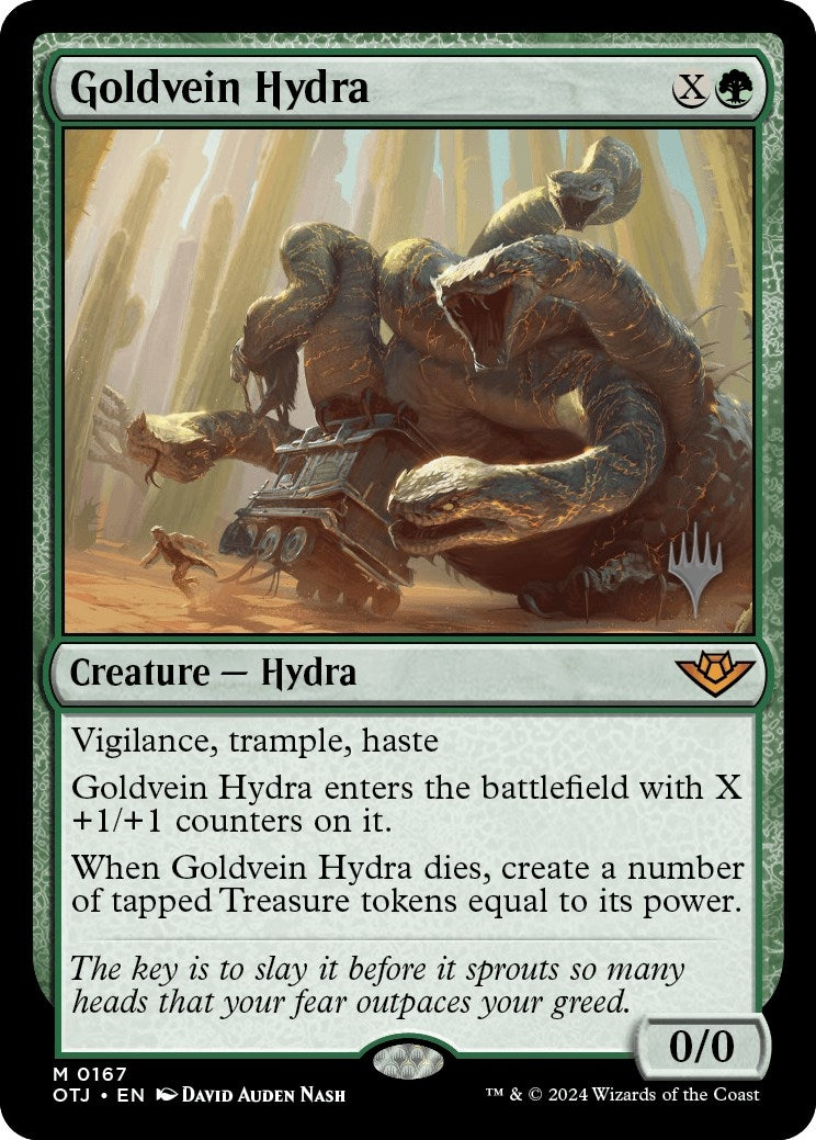 Image for Goldvein Hydra (Promo Pack: Outlaws of Thunder Junction) (167) - Magic: The Gathering