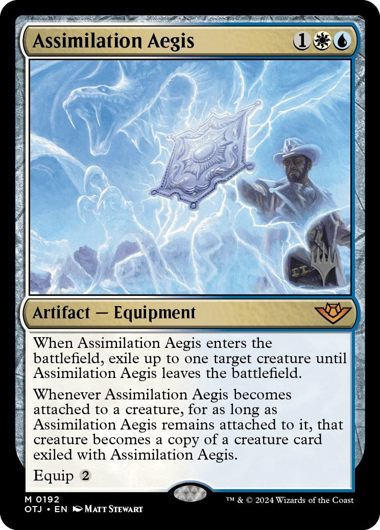 Image for Assimilation Aegis (Promo Pack: Outlaws of Thunder Junction) (192) - Magic: The Gathering
