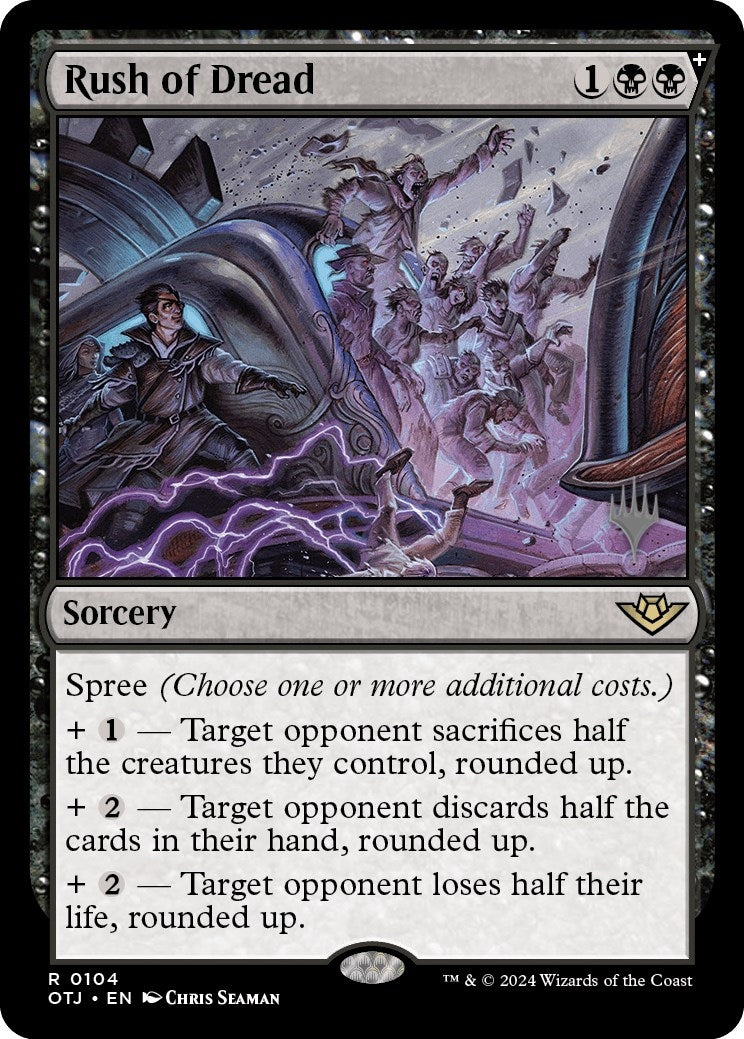 Image for Rush of Dread (Promo Pack: Outlaws of Thunder Junction) (104) - Magic: The Gathering