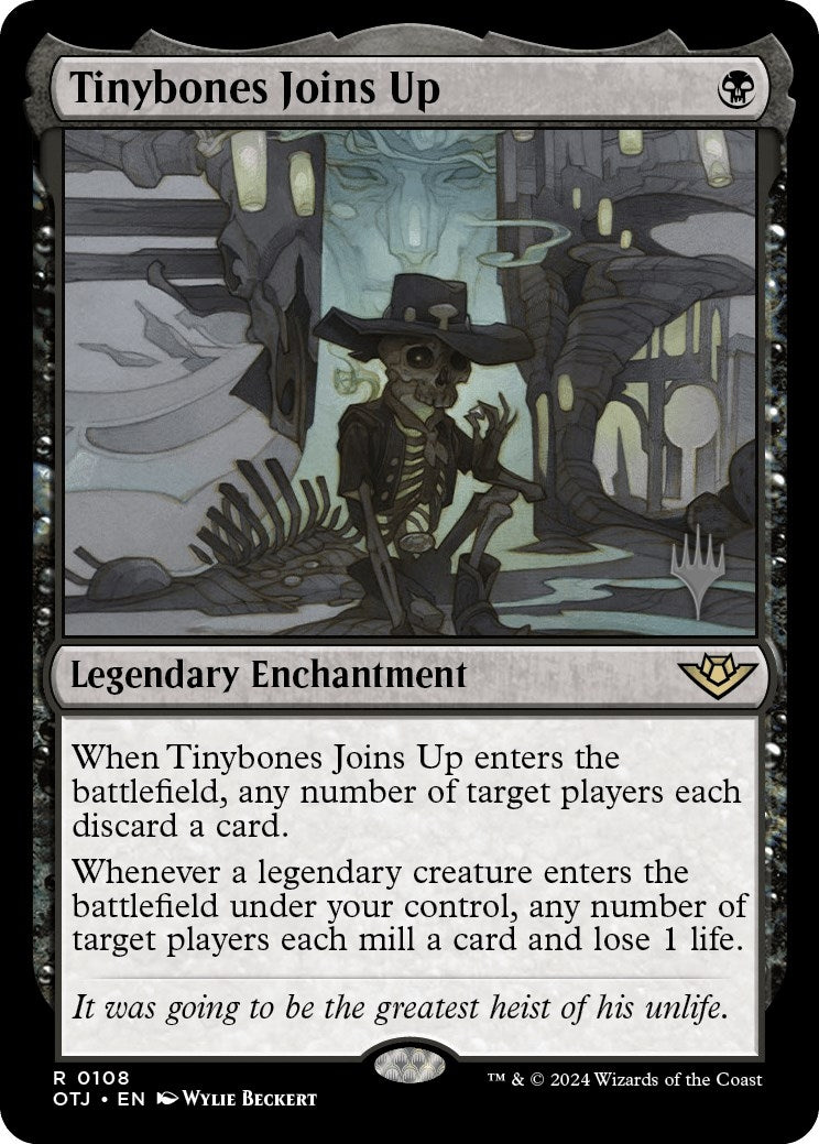 Image for Tinybones Joins Up (Promo Pack: Outlaws of Thunder Junction) (108) - Magic: The Gathering