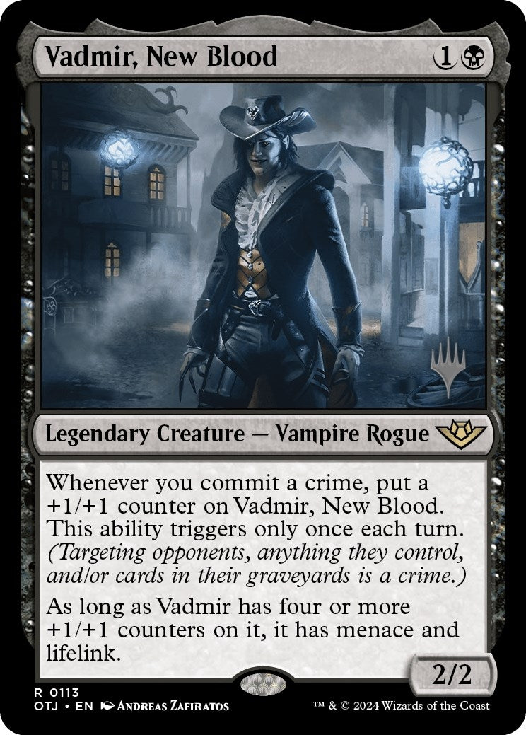 Image for Vadmir, New Blood (Promo Pack: Outlaws of Thunder Junction) (113) - Magic: The Gathering
