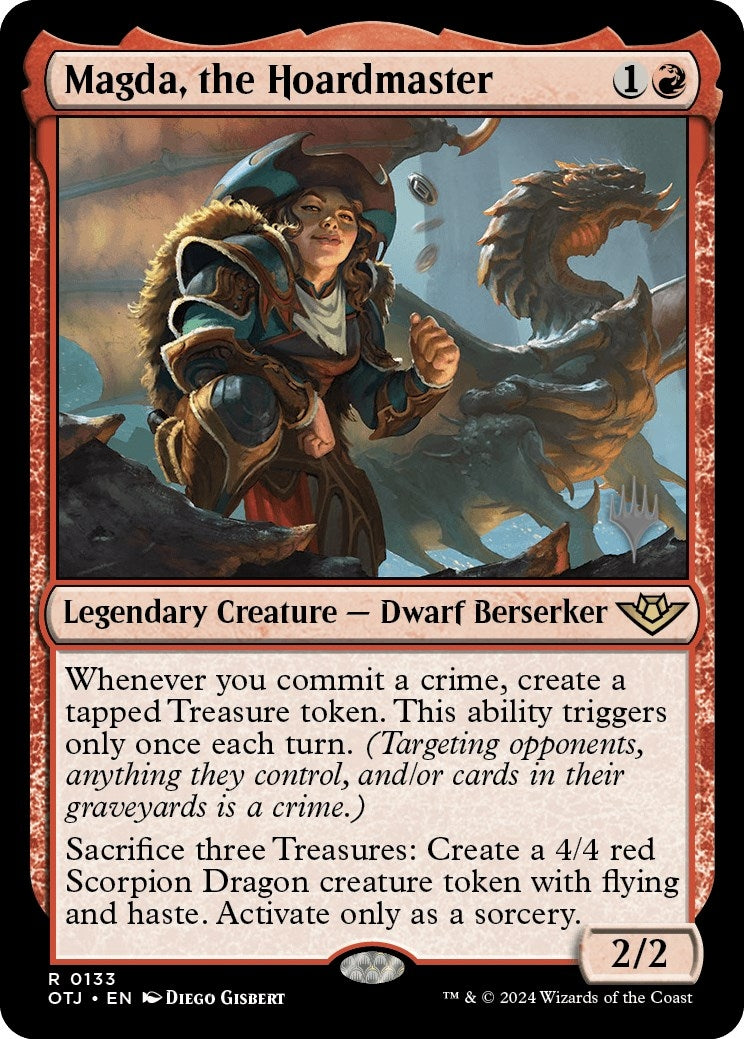 Image for Magda, the Hoardmaster (Promo Pack: Outlaws of Thunder Junction) (133) - Magic: The Gathering