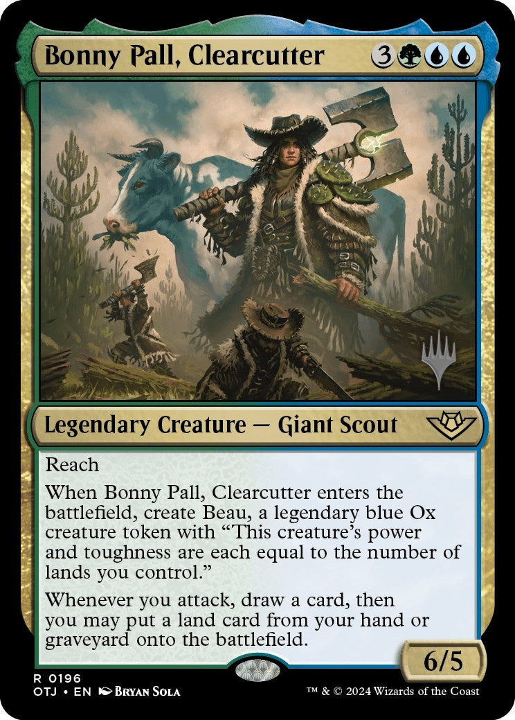 Image for Bonny Pall, Clearcutter (Promo Pack: Outlaws of Thunder Junction) (196) - Magic: The Gathering