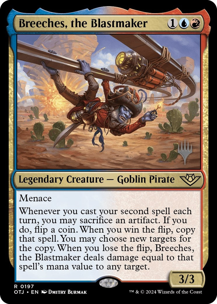 Image for Breeches, the Blastmaker (Promo Pack: Outlaws of Thunder Junction) (197) - Magic: The Gathering