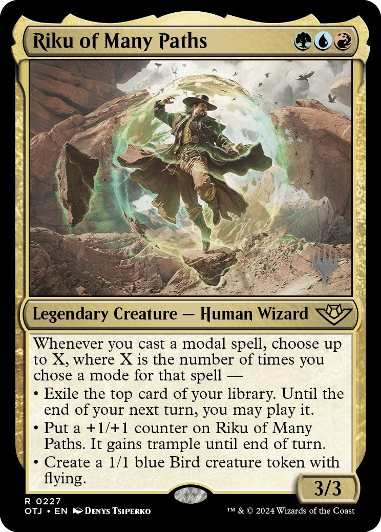 Image for Riku of Many Paths (Promo Pack: Outlaws of Thunder Junction) (227) - Magic: The Gathering