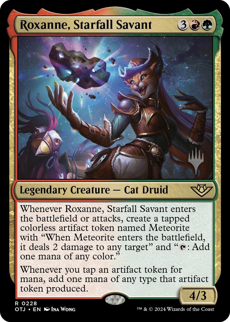 Image for Roxanne, Starfall Savant (Promo Pack: Outlaws of Thunder Junction) (228) - Magic: The Gathering