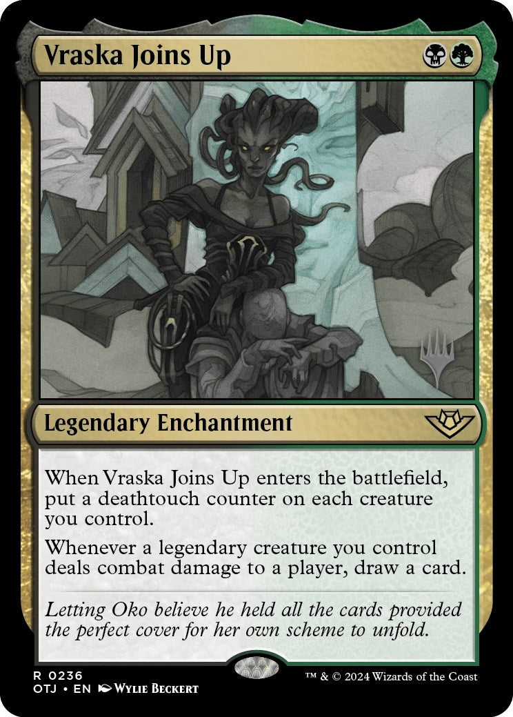 Image for Vraska Joins Up (Promo Pack: Outlaws of Thunder Junction) (236) - Magic: The Gathering