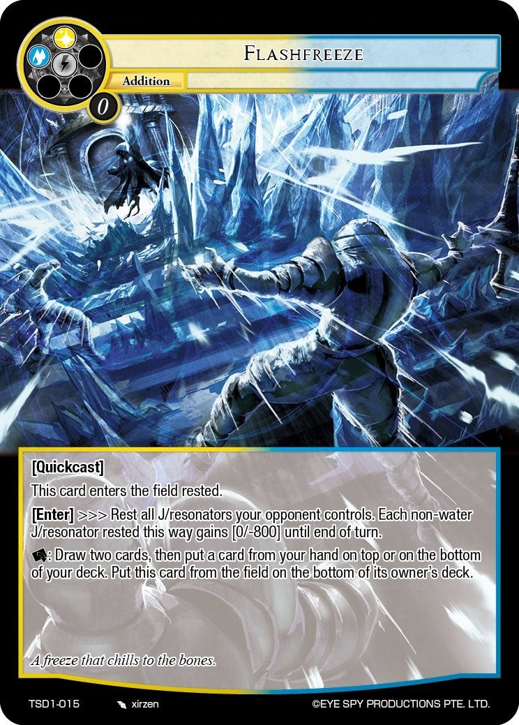 Image for Flashfreeze (Starter Deck: Lehen) (TSD1-015) - Force of Will