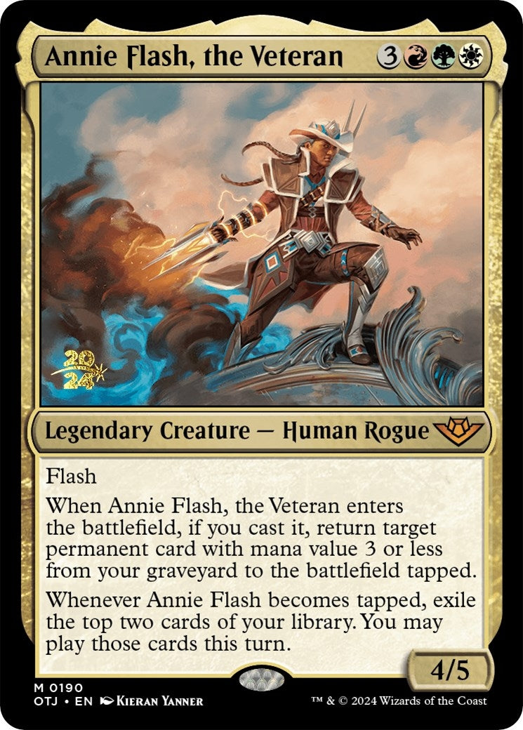 Image for Annie Flash, the Veteran (Prerelease Cards) (190) - Magic: The Gathering