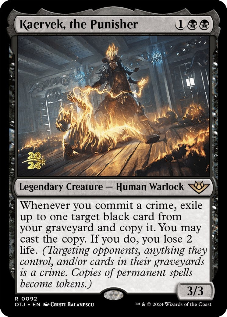 Image for Kaervek, the Punisher (Prerelease Cards) (92) - Magic: The Gathering