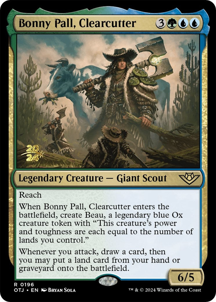 Image for Bonny Pall, Clearcutter (Prerelease Cards) (196) - Magic: The Gathering