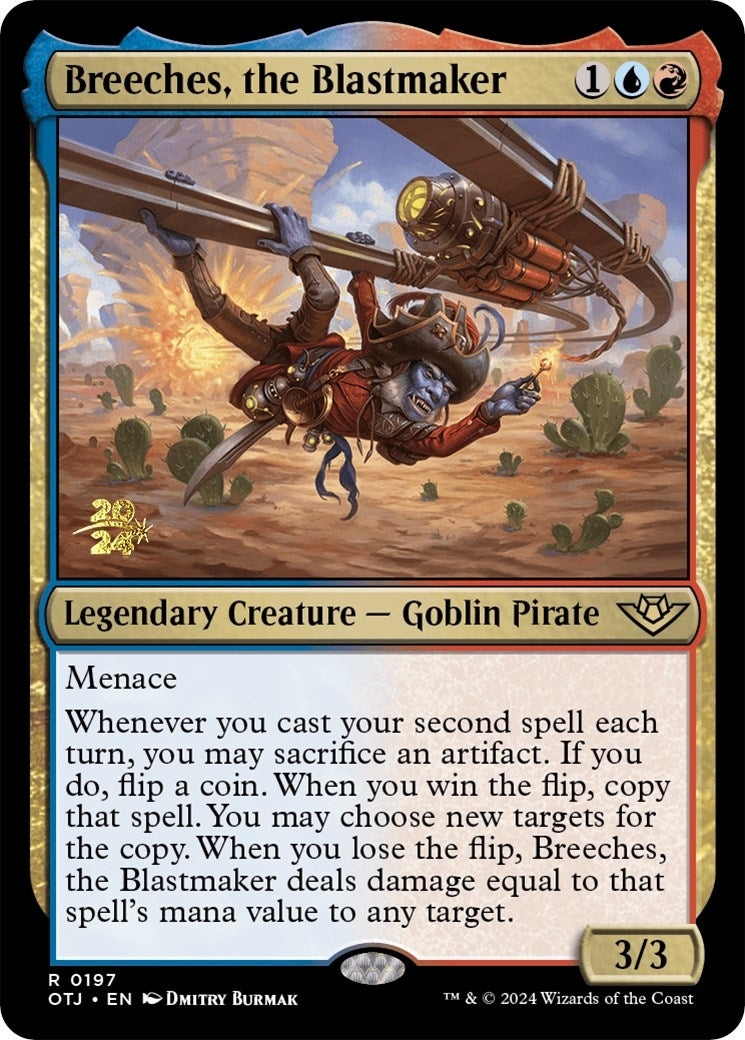 Image for Breeches, the Blastmaker (Prerelease Cards) (197) - Magic: The Gathering