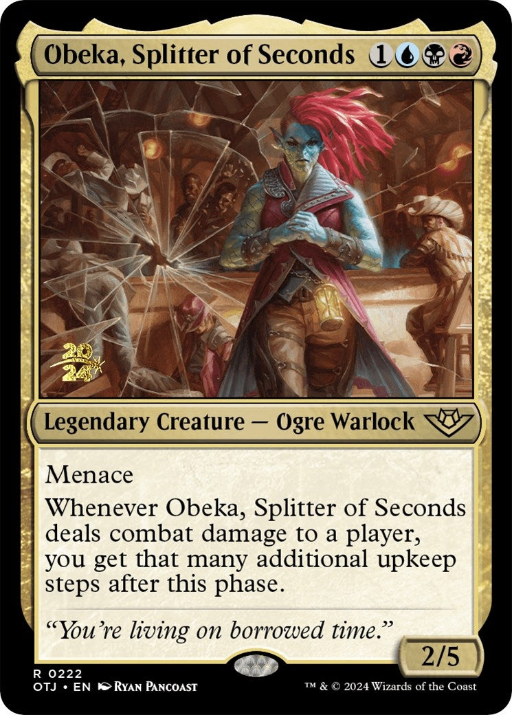Image for Obeka, Splitter of Seconds (Prerelease Cards) (222) - Magic: The Gathering