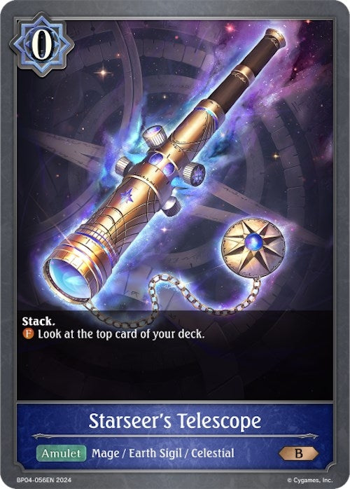 Image for Starseer's Telescope (BP04: Cosmic Mythos) (BP04-056EN) - Shadowverse: Evolve