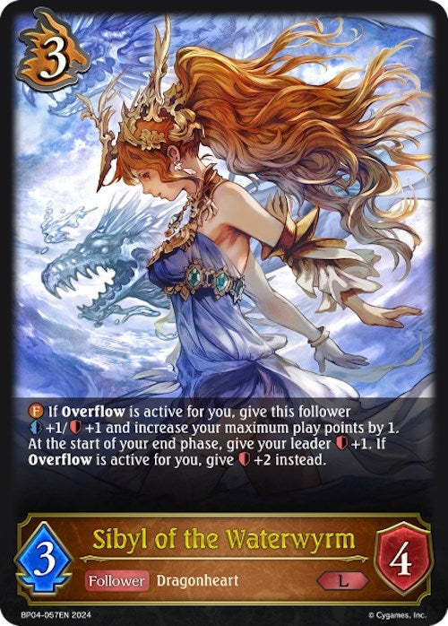 Image for Sibyl of the Waterwyrm (BP04: Cosmic Mythos) (BP04-057EN) - Shadowverse: Evolve