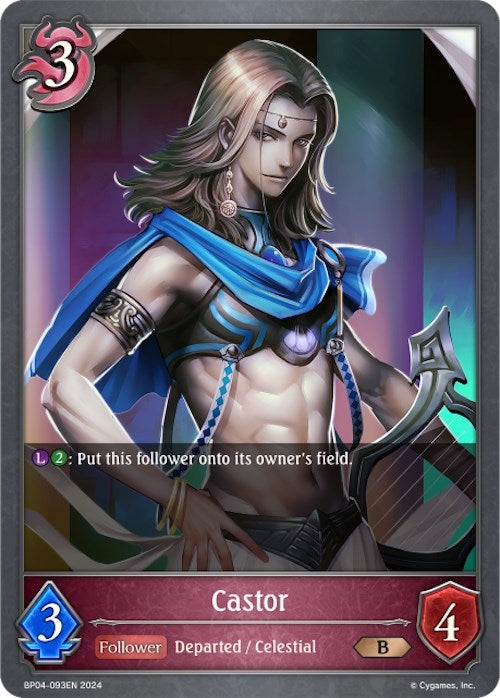 Image for Castor (BP04: Cosmic Mythos) (BP04-093EN) - Shadowverse: Evolve