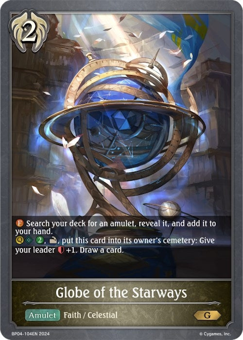 Image for Globe of the Starways (BP04: Cosmic Mythos) (BP04-104EN) - Shadowverse: Evolve
