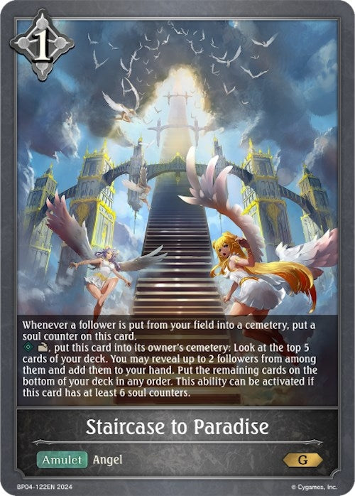 Image for Staircase to Paradise (BP04: Cosmic Mythos) (BP04-122EN) - Shadowverse: Evolve