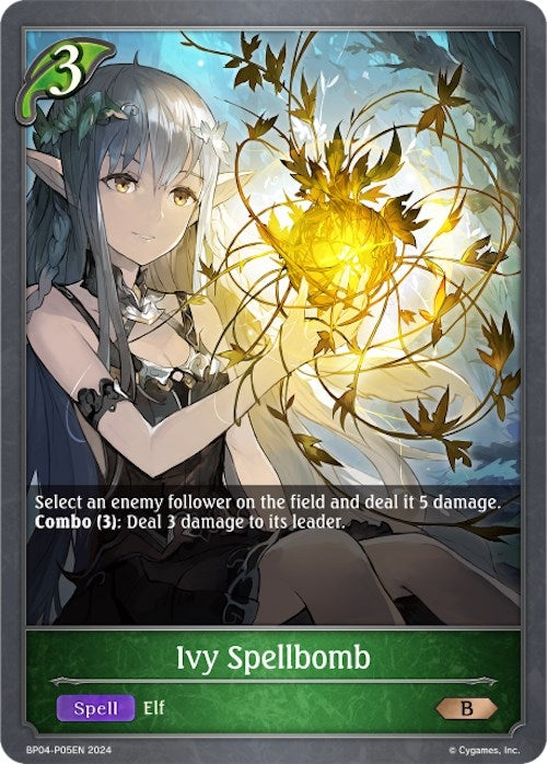 Image for Ivy Spellbomb - P05EN (Foil) (BP04: Cosmic Mythos) (BP04-P05EN) - Shadowverse: Evolve