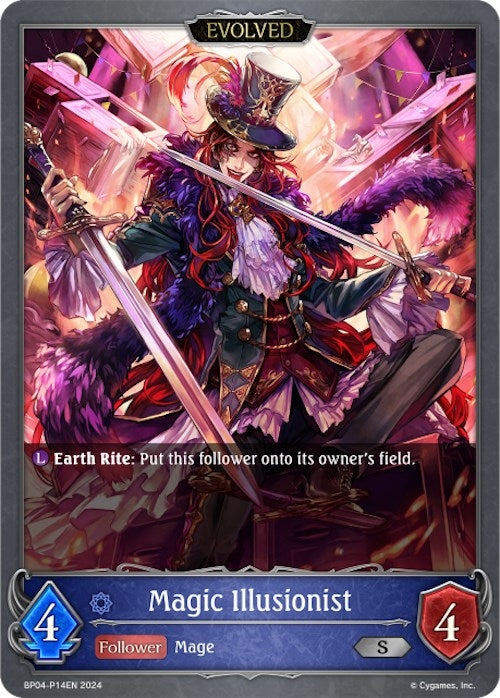 Image for Magic Illusionist (Evolved) - P14EN (Foil) (BP04: Cosmic Mythos) (BP04-P14EN) - Shadowverse: Evolve