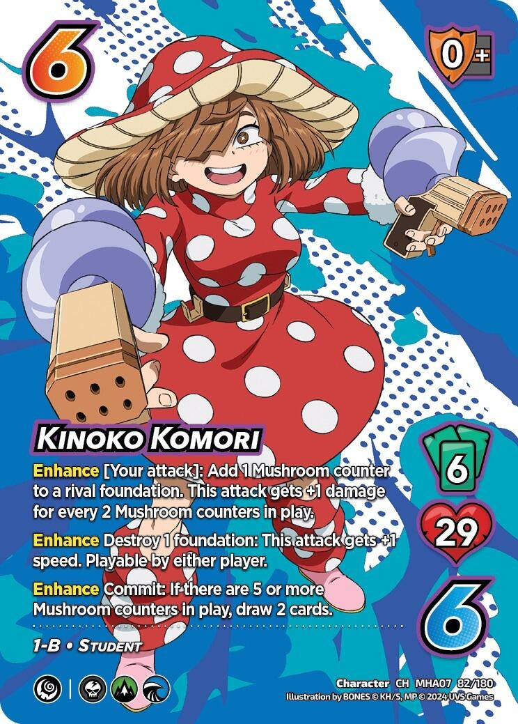 Image for Kinoko Komori (UniVersus: My Hero Academia: Girl Power) (82/180) - UniVersus