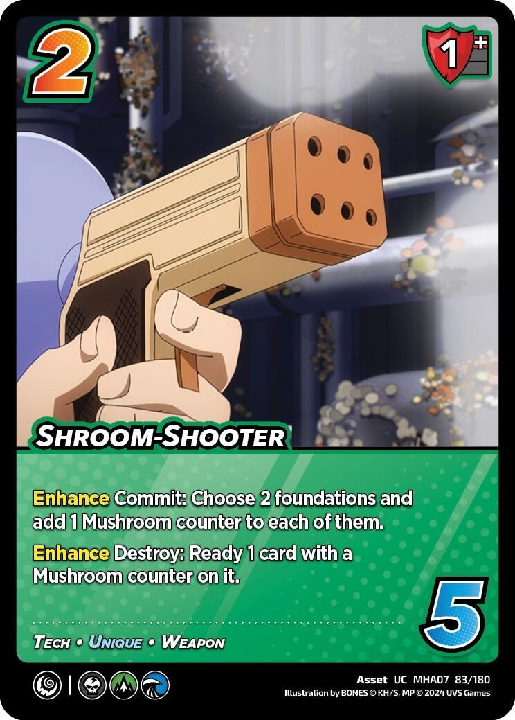 Image for Shroom Shooter (UniVersus: My Hero Academia: Girl Power) (83/180) - UniVersus