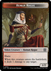 Image for Human Rogue // Plot Double-Sided Token (Outlaws of Thunder Junction: Breaking News) (2 // 20) - Magic: The Gathering