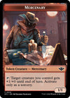 Image for Mercenary // Bat Double-Sided Token (Outlaws of Thunder Junction) (10 // 1) - Magic: The Gathering
