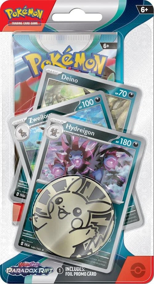 Image for Paradox Rift Premium Checklane Blister [Hydreigon] - Pokemon