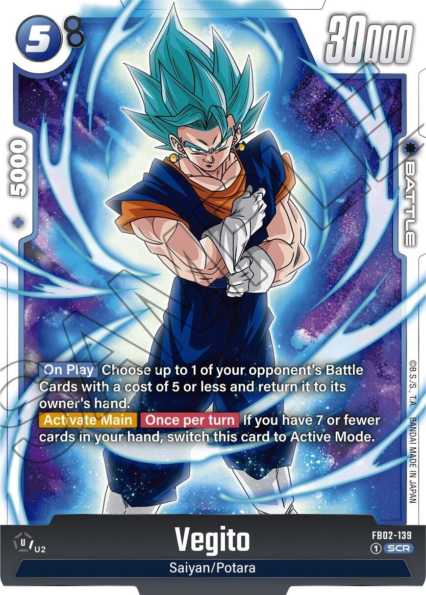 Image for Vegito - FB02-139 (Blazing Aura) (FB02-139) - Dragon Ball Super: Fusion World